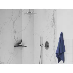   Ravak Espirit falba süllyesztet csaptelep, automatikus kétutas, belső egységgel ES 061.00CR.O2, Chrome X070204