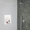 Ravak Eleganta falba süllyesztett csaptelep szettel, kétutas, belső egység nélkül EL 065.00CR.O2.RB07D.+S, Chrome X070220