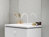 Ravak Espirit álló mosdócsaptelep, 3 furatos 270 mm leeresztő nélkül ES 018.10WV, White Velvet X070238