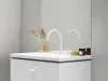 Ravak Espirit álló mosdócsaptelep, 3 furatos 270 mm leeresztő nélkül ES 018.10WV, White Velvet X070238