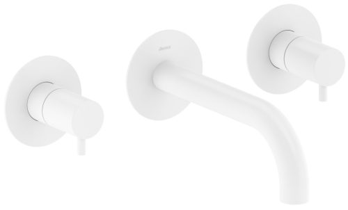 Ravak Espirit falba süllyesztett kádcsaptelep belső egységgel ES 021.10WV.O1 , White Velvet X070240