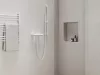 Ravak Espirit fali zuhanycsaptelep szett nélkül ES 032.10WV, White Velvet X070243