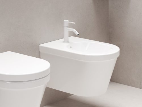 Ravak Espirit álló bidécsaptelep 150 mm leersztő nélkül ES 056.10WV , White Velvet X070244