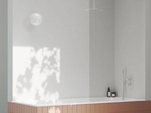 Ravak Espirit termosztátos falba süllyesztett csaptelep, háromutas, belső egység nélkül ES 067.10WV.O3.RB07C, White Velvet X070252