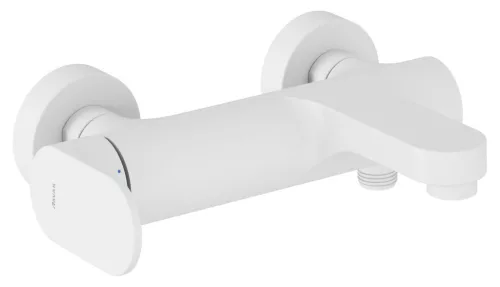 Ravak Eleganta fali kádcsaptelep zuhanyszett nélkül EL 022.10WV, White Velvet X070256