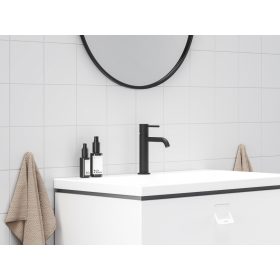   Ravak Espirit álló mosdócsaptelep 190 mm leeresztő nélkül ES 012.20BLM, Black Matt X070273