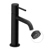 Ravak Espirit álló mosdócsaptelep 190 mm leeresztő nélkül ES 012.20BLM, Black Matt X070273