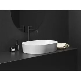   Ravak Espirit álló mosdócsaptelep 340 mm leeresztő nélkül ES 015.20BLM, Black Matt X070274