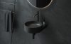Ravak Espirit álló mosdócsaptelep 340 mm leeresztő nélkül ES 015.20BLM, Black Matt X070274