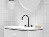Ravak Espirit álló mosdócsaptelep, 3 furatos 270 mm leeresztő nélkül ES 018.20BLM, Black Matt X070275