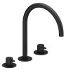 Ravak Espirit álló mosdócsaptelep, 3 furatos 270 mm leeresztő nélkül ES 018.20BLM, Black Matt X070275