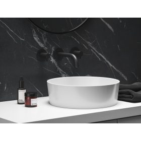   Ravak Espirit falba süllyesztett mosdócsaptelep belső egységgel ES 019.20BLM.O1, Black Matt X070276