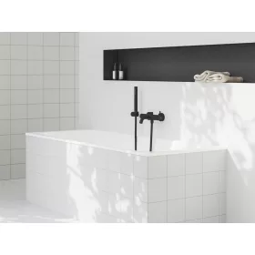  Ravak Espirit fali kádcsaptelep zuhanyszett nélkül ES 022.20BLM, Black Matt X070279