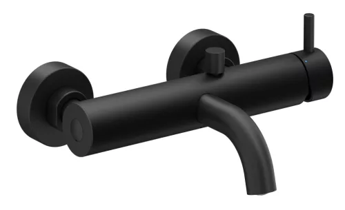 Ravak Espirit fali kádcsaptelep zuhanyszett nélkül ES 022.20BLM, Black Matt X070279