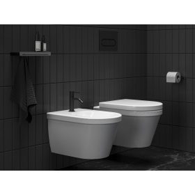   Ravak Espirit álló bidécsaptelep 150 mm leersztő nélkül ES 056.20BLM, Black Matt X070281