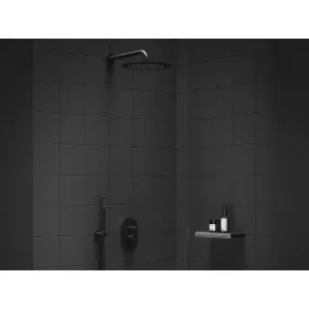   Ravak Espirit falba süllyesztet csaptelep, automatikus kétutas, belső egységgel ES 061.20BLM.O2, Black Matt X070284