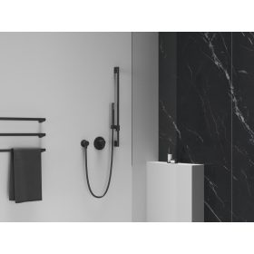   Ravak Espirit falba szüllyesztett csaptelep, egyutas, belső egységgel ES 062.20BLM.O1, Black Matt X070285