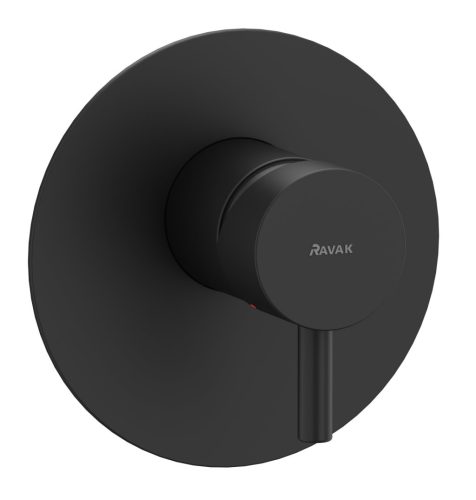Ravak Espirit falba szüllyesztett csaptelep, egyutas, belső egységgel ES 062.20BLM.O1, Black Matt X070285