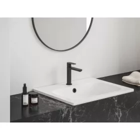   Ravak Eleganta álló mosdócsaptelep 170 mm leeresztő nélkül EL 012.20BLM, Black Matt X070290
