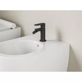   Ravak Eleganta álló bidécsaptelep 130 mm leersztő nélkül EL 056.20BLM, Black Matt X070295