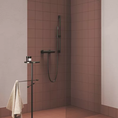 Ravak Espirit fali zuhanycsaptelep szett nélkül ES 032.20GB, Graphite Brushed X070317