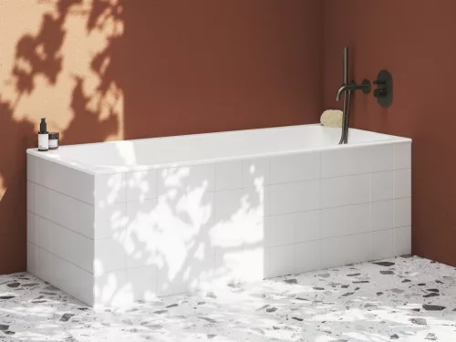 Ravak Espirit falba süllyesztet csaptelep, automatikus kétutas, belső egységgel ES 061.20GB.O2, Graphite Brushed X070321