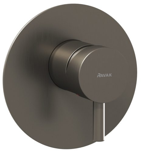 Ravak Espirit falba szüllyesztett csaptelep, egyutas, belső egységgel ES 062.20GB.O1, Graphite Brushed X070322