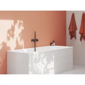   Ravak Espirit falba süllyesztett csaptelep szettel, kétutas, belső egység nélkül ES 065.20GB.O2.RB07D.+S, Graphite Brushed X070324