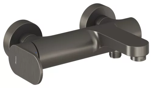 Ravak Eleganta fali kádcsaptelep zuhanyszett nélkül EL 022.20GB, Graphite Brushed X070330