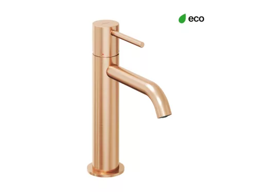 Ravak Espirit álló mosdócsaptelep 190 mm leeresztő nélkül ES 012.60RGB, Rose Gold Brushed X070347