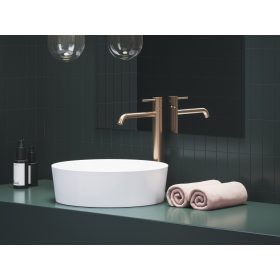   Ravak Espirit álló mosdócsaptelep 340 mm leeresztő nélkül ES 015.60RGB, Rose Gold Brushed X070348