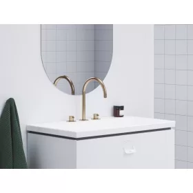   Ravak Espirit álló mosdócsaptelep, 3 furatos 270 mm leeresztő nélkül ES 018.60RGB, Rose Gold Brushed X070349