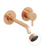 Ravak Espirit falba süllyesztett mosdócsaptelep belső egység nélkül ES 019.60RGB.O1.RB07B, Rose Gold Brushed X070352