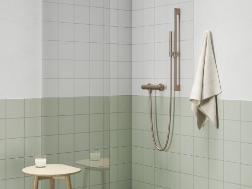 Ravak Espirit fali zuhanycsaptelep szett nélkül ES 032.60RGB, Rose Gold Brushed X070354