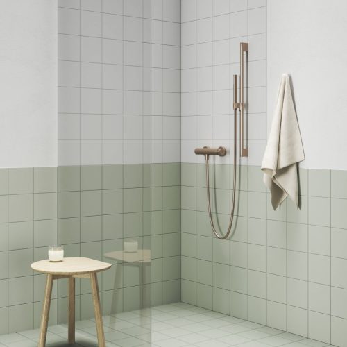 Ravak Espirit fali zuhanycsaptelep szett nélkül ES 032.60RGB, Rose Gold Brushed X070354