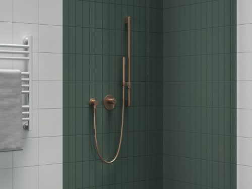 Ravak Espirit falba szüllyesztett csaptelep, egyutas, belső egységgel ES 062.60RGB.O1, Rose Gold Brushed X070359