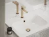 Ravak Eleganta álló mosdócsaptelep 170 mm leeresztő nélkül EL 012.60RGB, Rose Gold Brushed X070364