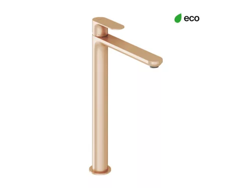 Ravak Eleganta álló mosdócsaptelep 335 mm leeresztő nélkül EL 015.60RGB, Rose Gold Brushed X070365