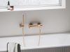 Ravak Eleganta fali kádcsaptelep zuhanyszett nélkül EL 022.60RGB, Rose Gold Brushed X070367