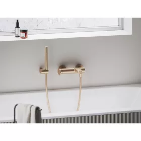   Ravak Eleganta fali kádcsaptelep zuhanyszett nélkül EL 022.60RGB, Rose Gold Brushed X070367