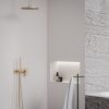 Ravak Eleganta falba süllyesztett csaptelep szettel, kétutas, belső egység nélkül EL 065.60RGB.O2.RB07D.+S, Rose Gold Brushed X070374