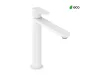Ravak Eleganta álló mosdócsaptelep 220 mm leeresztő nélkül EL 014.10WV, White Velvet X070385
