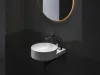 Ravak Eleganta álló mosdócsaptelep 220 mm leeresztő nélkül EL 014.20BLM, Black Matt X070387