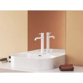   Ravak Espirit álló mosdócsaptelep 250 mm leeresztő nélkül ES 014.10WV, White Velvet X070390