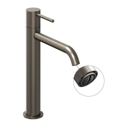 Ravak Espirit álló mosdócsaptelep 250 mm leeresztő nélkül ES 014.20GB, Graphite Brushed X070391