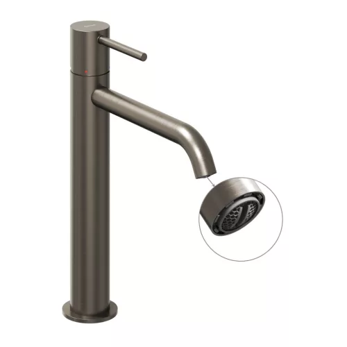 Ravak Espirit álló mosdócsaptelep 250 mm leeresztő nélkül ES 014.20GB, Graphite Brushed X070391