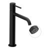Ravak Espirit álló mosdócsaptelep 250 mm leeresztő nélkül ES 014.20BLM, Black Matt X070392