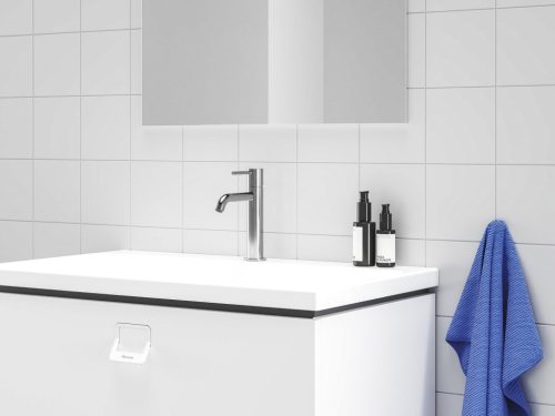 Ravak Espirit álló mosdócsaptelep BeCool 190 mm leeresztő nélkül ES 012.01CR, Chrome X070394