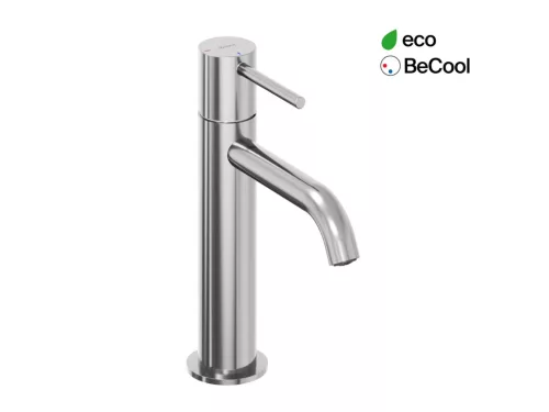 Ravak Espirit álló mosdócsaptelep BeCool 190 mm leeresztő nélkül ES 012.01CR, Chrome X070394