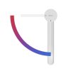 Ravak Espirit álló mosdócsaptelep BeCool 190 mm leeresztő nélkül ES 012.11WV, White Velvet X070395